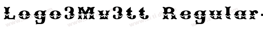Logo3Mv3tt Regular字体转换